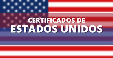 Certificados de Estados Unidos 1 Certificados de estados unidos