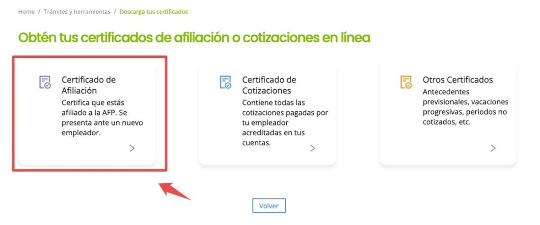 Certificado de Afiliación AFP Modelo - Chile 11 afp modelo certificado afiliacion