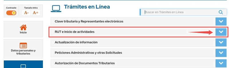 certificado de inicio de actividades persona natural