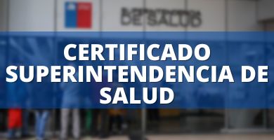 Certificado Superintendencia de Salud 1 certificado superintendecia de salud online